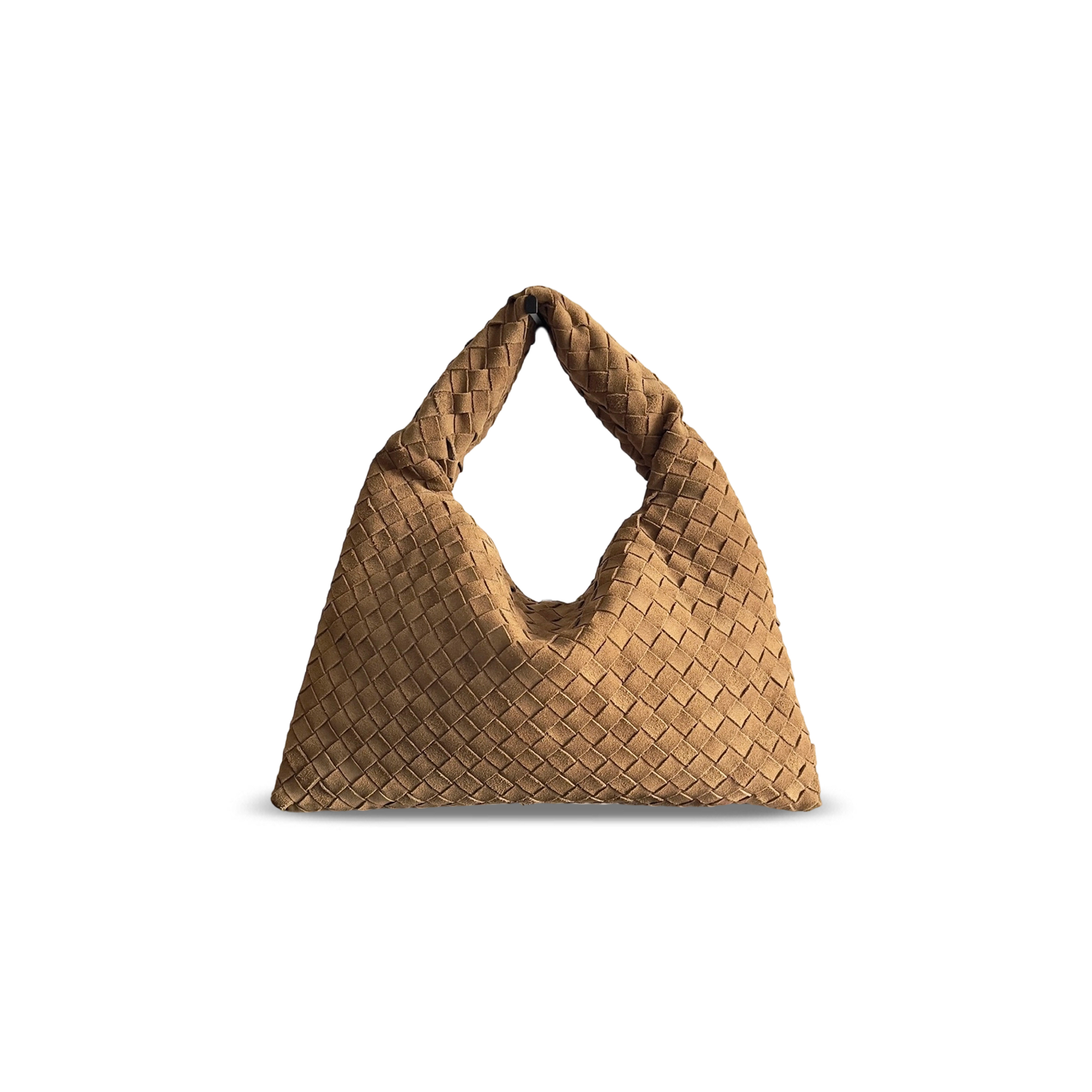 BOTTEGA VENETA HOP MEDIUM SUEDE TOTE BAG 763966 (41*20*8cm)